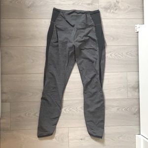 Grey high waisted Lululemon leggings 26”/“28